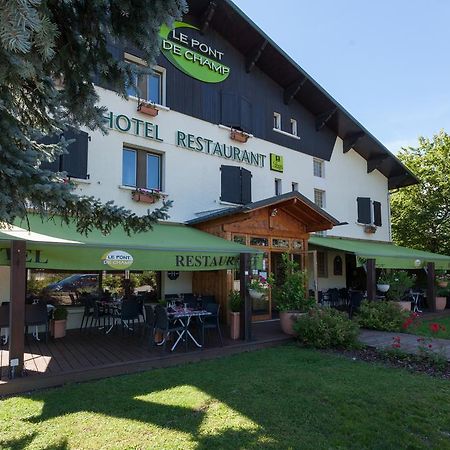 Logis Le Pont De Champ Hotell Beaucroissant Eksteriør bilde